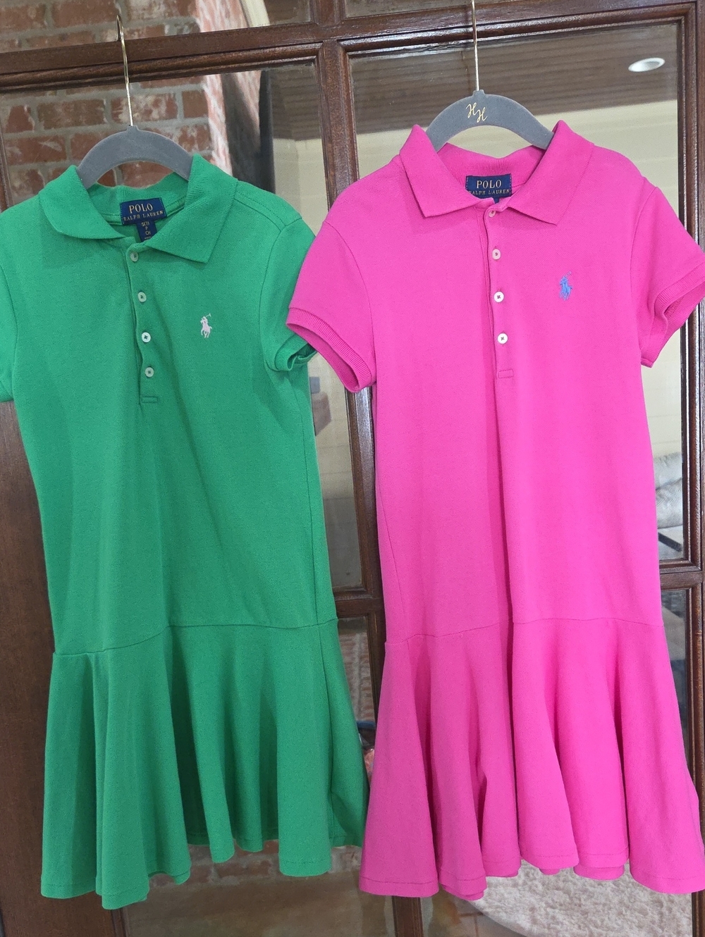 Polo by Ralph Lauren Girls' Bright Polo Dresses X2 Girls 7